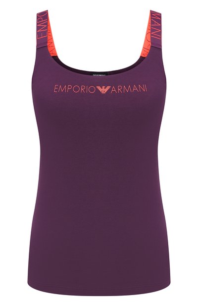 Женская хлопковая майка EMPORIO ARMANI, арт. 164237/0A317