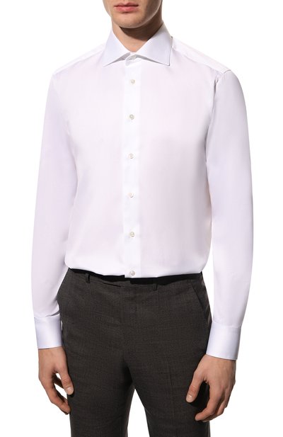 Хлопковая сорочка ZILLI, арт. MFY-4230-8380/0022, фото 4