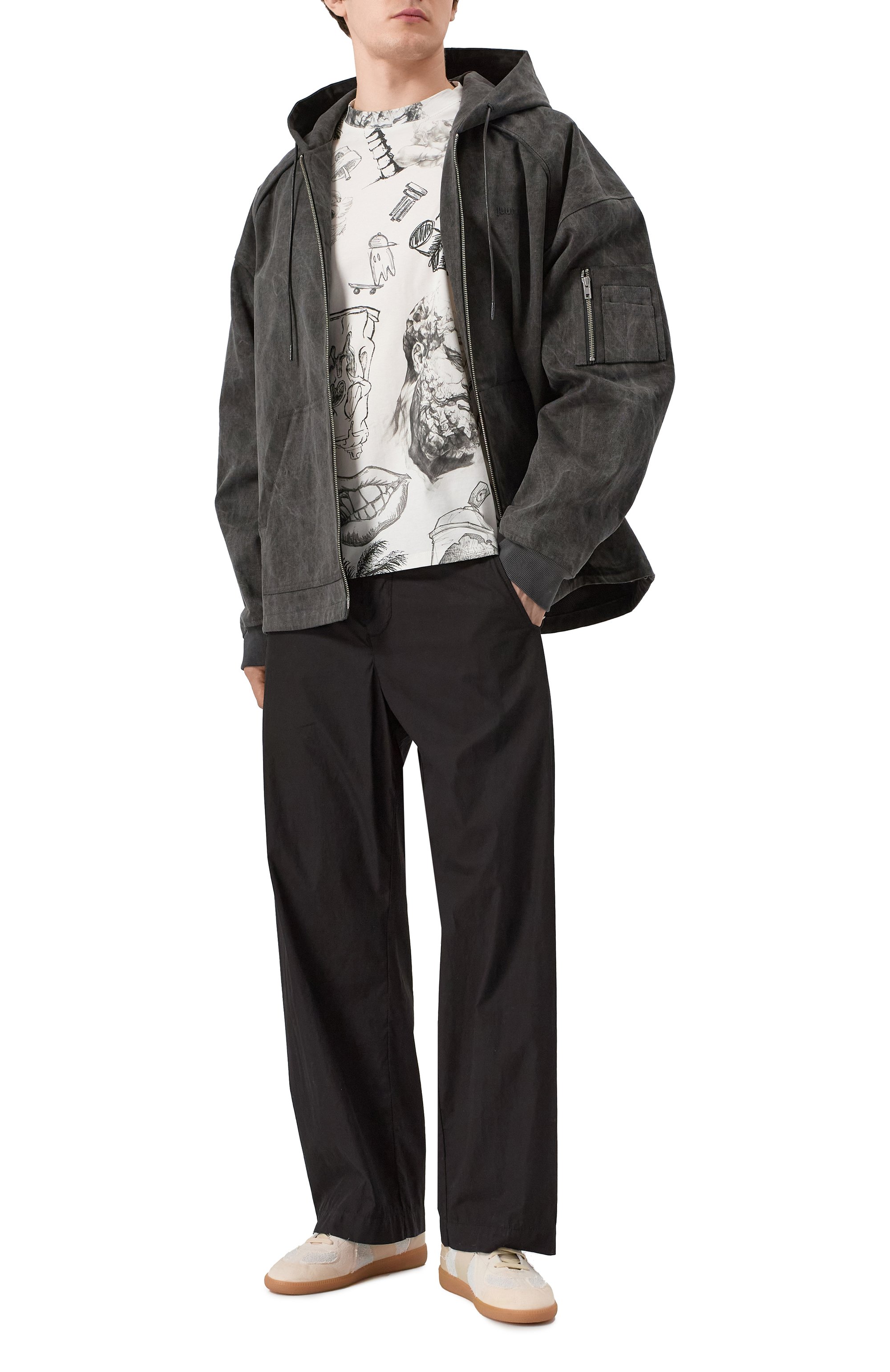 Хлопковая футболка DIEGO VENTURINO, арт. DVTS0A0, фото 2