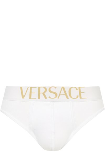 Хлопковые брифы с широкой резинкой VERSACE, арт. AUU04008/AC00058, фото 1