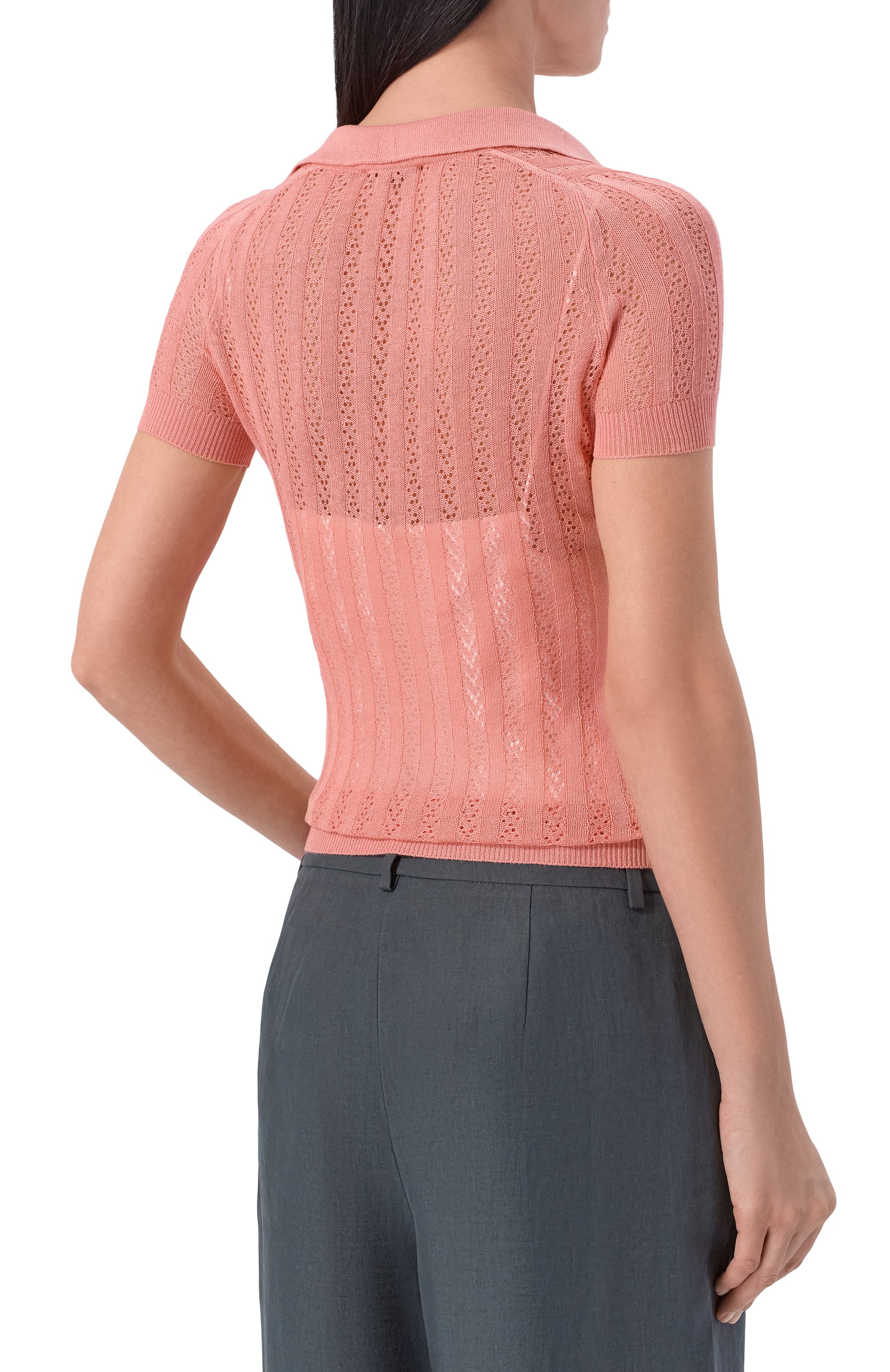 Поло из шелка и хлопка MVST, арт. M26.CSW.K432/G0NG, фото 4