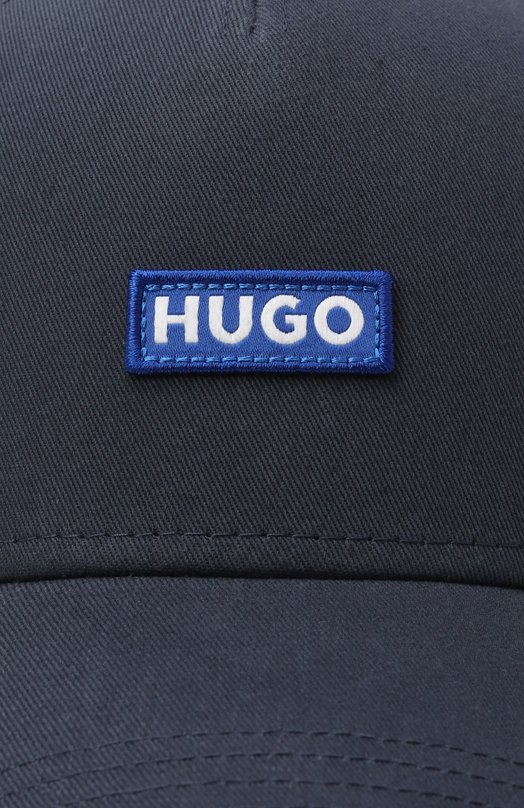 Хлопковая бейсболка HUGO Blue 50522014 Синий  50522014 Фото 4
