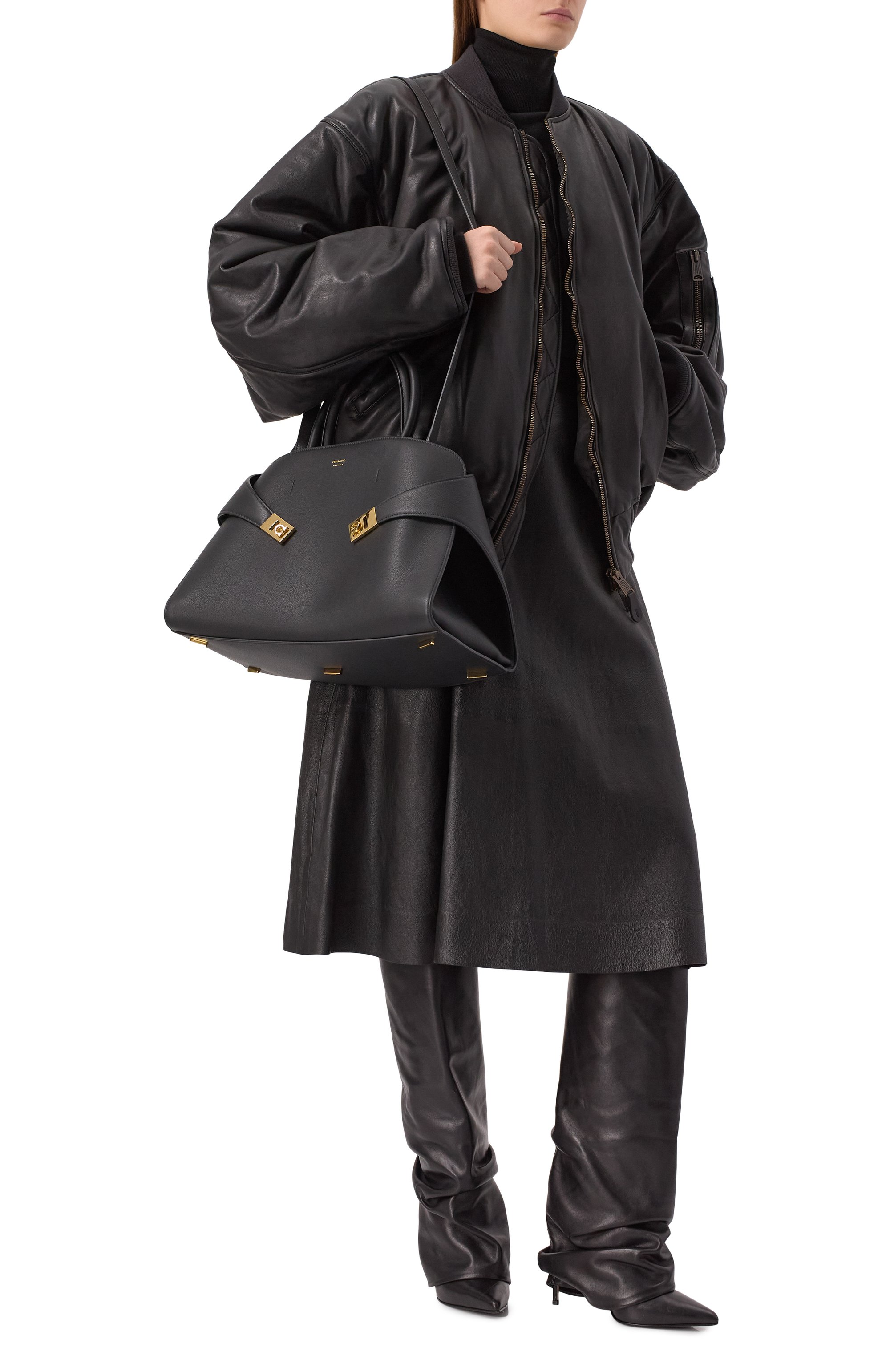 Сумка hug large FERRAGAMO, арт. 215921/766591, фото 7