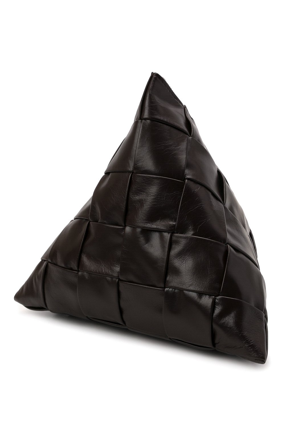 Кожаный клатч BOTTEGA VENETA темно-коричневого цвета по цене 79950 руб., арт. 667045/VCQ72, фото 4 Кожаный клатч BOTTEGA VENETA, арт. 667045/VCQ72, фото 4