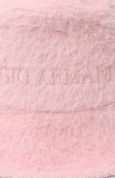 Женская панама GIORGIO ARMANI светло-розового цвета, арт. 797434/3F713 | Фото 4 (Нос: Не проставлено; Материал: Синтетический материал, Текстиль; Материал сплава: Проставлено)