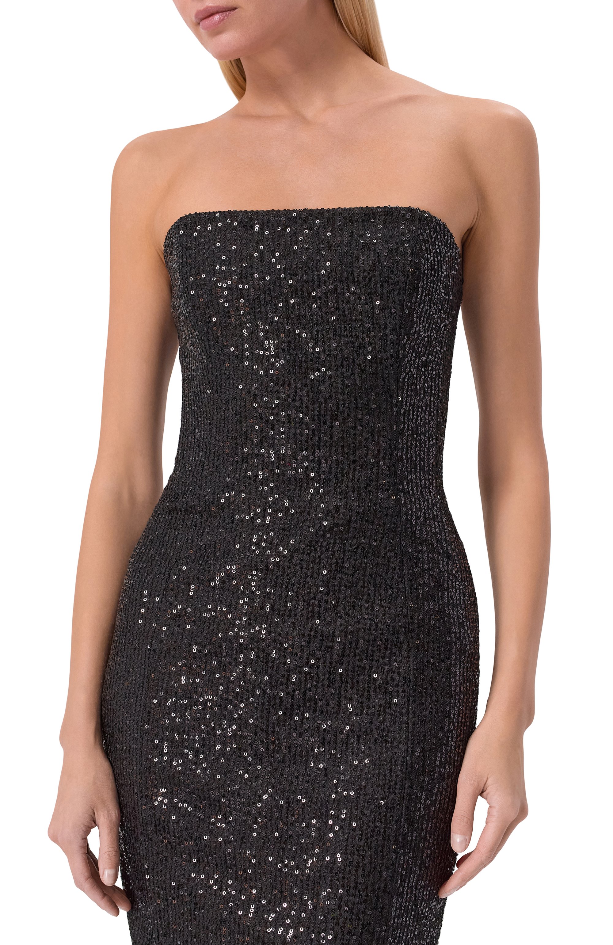 Платье с отделкой пайетками CHAPURIN, арт. D/20762/28979-М, фото 4