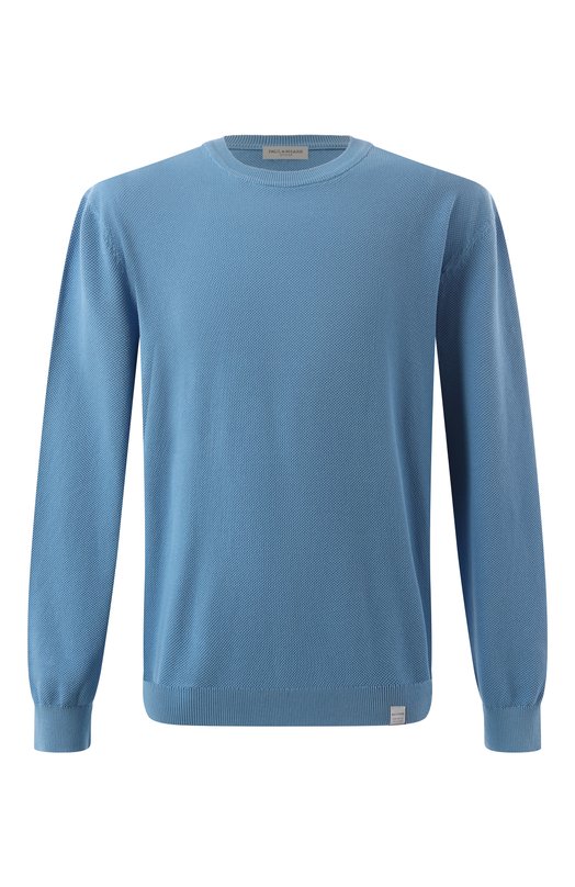 Хлопковый джемпер Paul&Shark 22411504/3XL-6XL Голубой 22411504/3XL-6XL