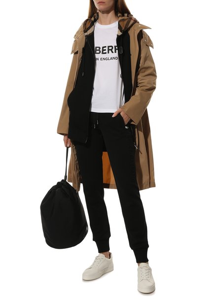 Хлопковая футболка BURBERRY, арт. 8008894, фото 2