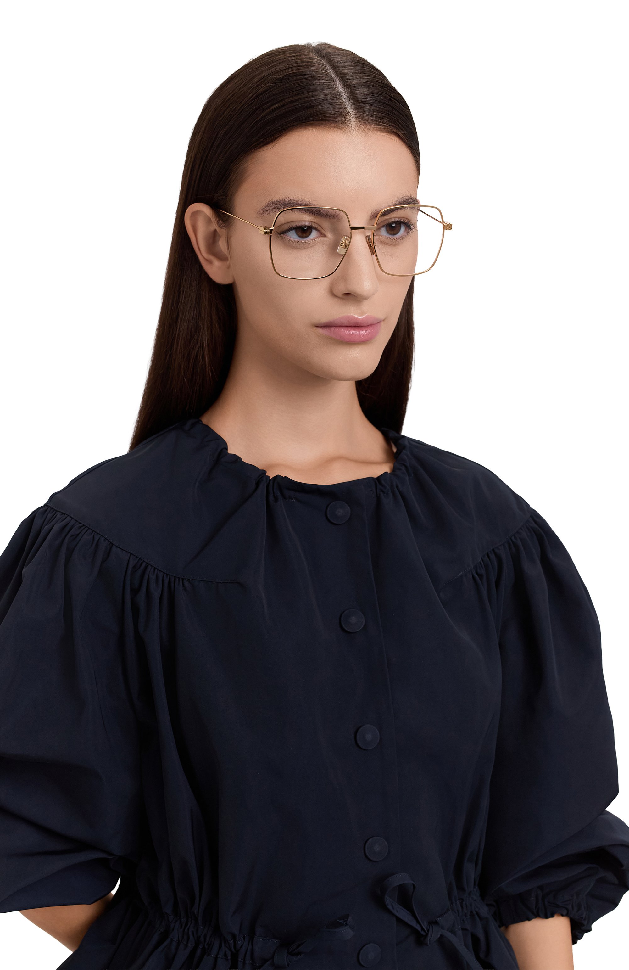 Оправа GIVENCHY золотого цвета по цене 29850 руб., арт. GV50039U 030, фото 2 Оправа GIVENCHY, арт. GV50039U 030, фото 2