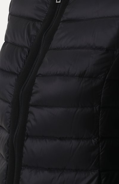Стеганый пуховик на молнии с круглым вырезом MONCLER, арт. D1-093-49322-94-53048, фото 5