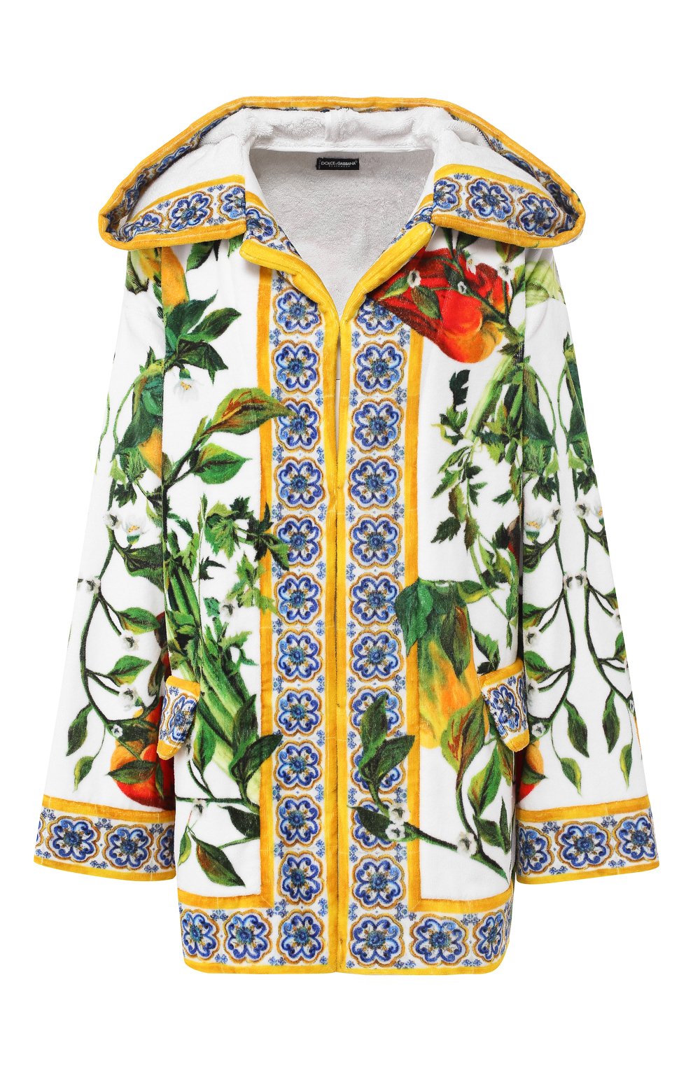 Хлопковый халат DOLCE & GABBANA, арт. 00A02J/0MU83, фото 1