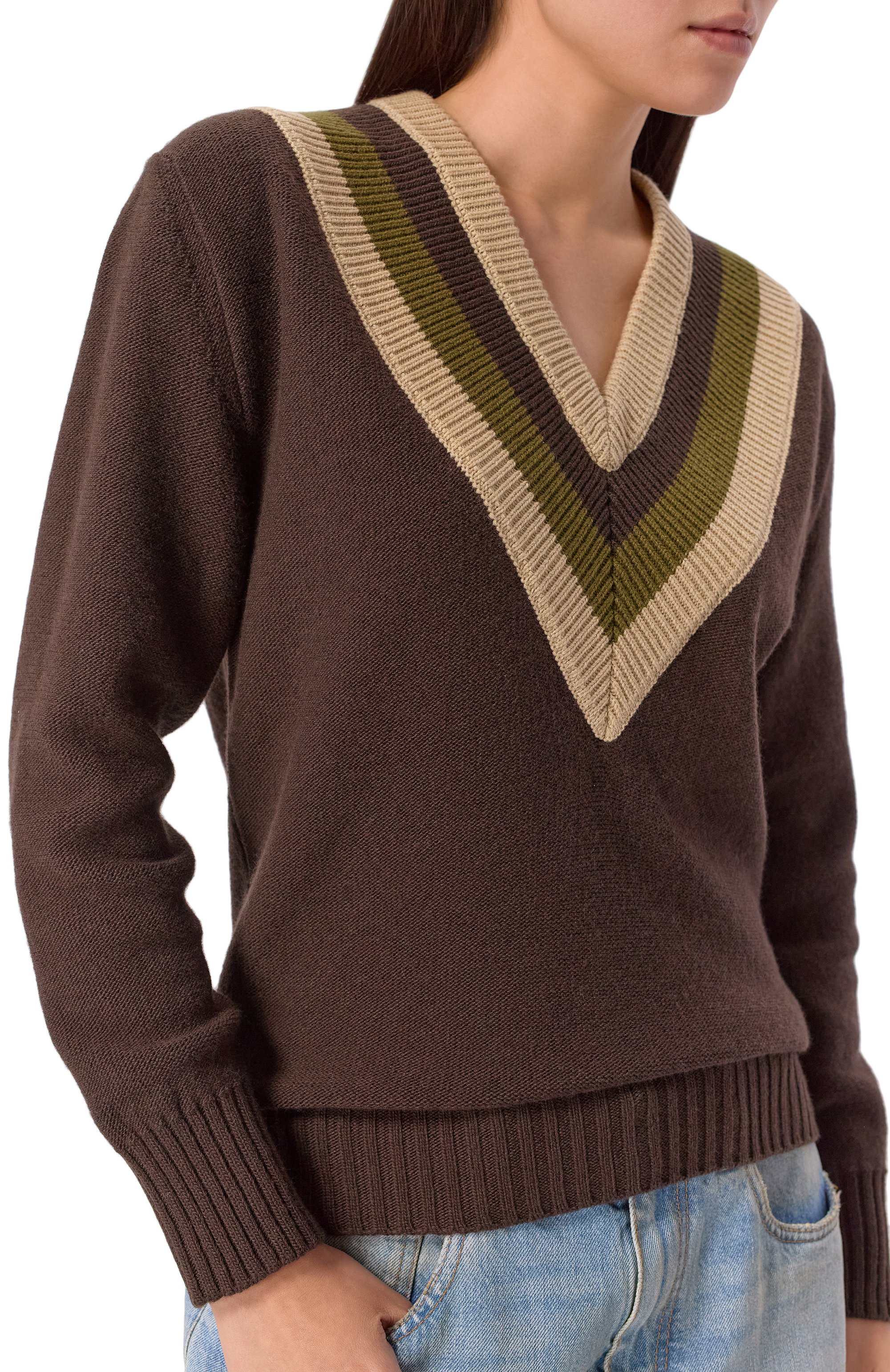 Шерстяной пуловер VALENTINO, арт. 7B0KC69L/9SW, фото 5