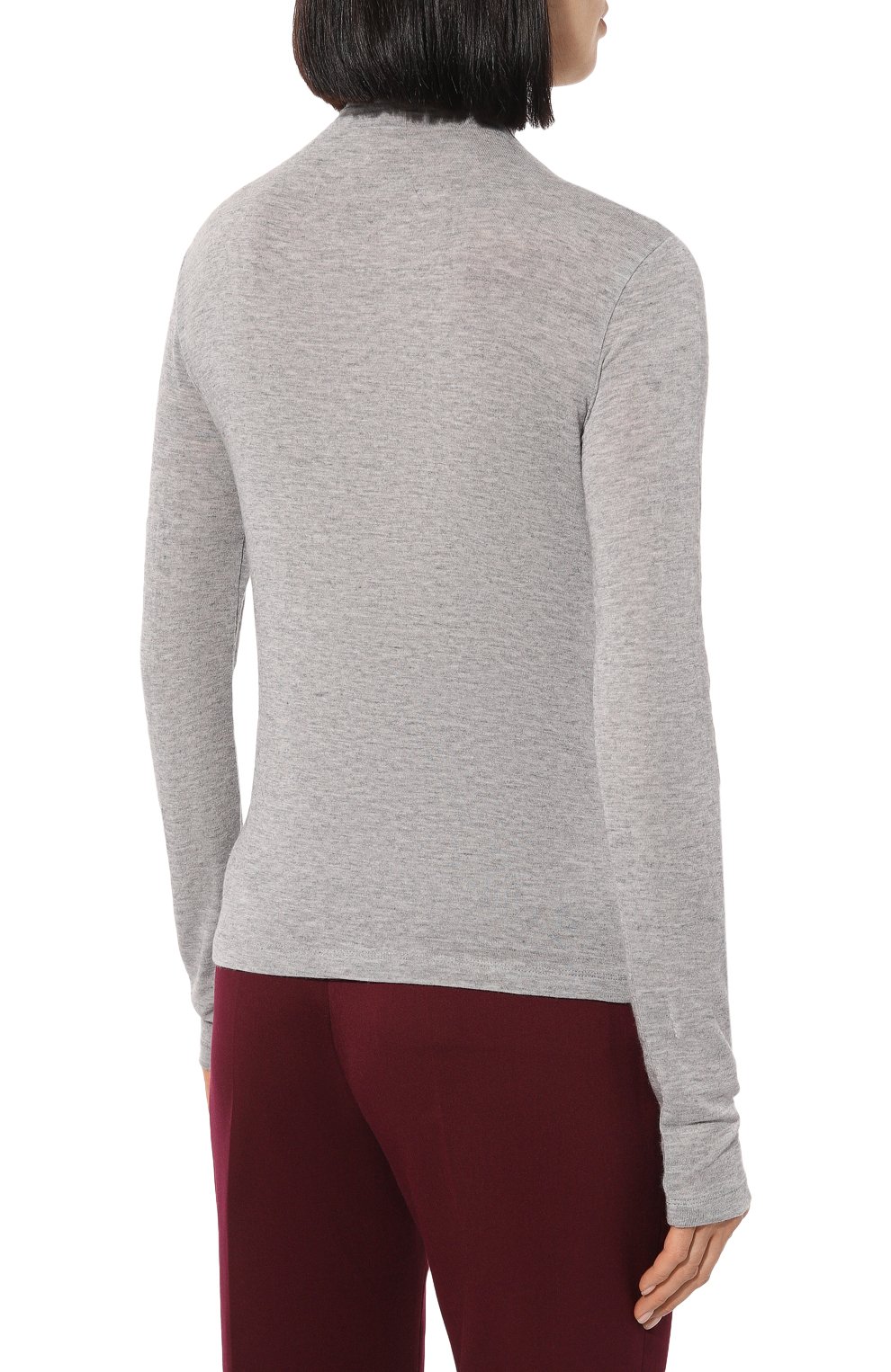 Водолазка из вискозы и шерсти LE17SEPTEMBRE, арт. LS2479TS003EGR, фото 4