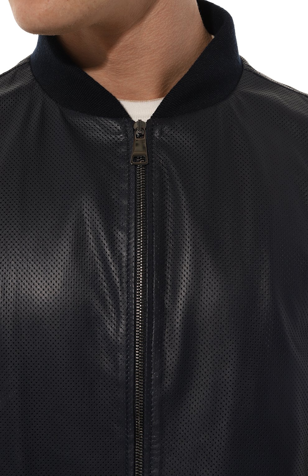 Кожаный бомбер ANDREA CAMPAGNA, арт. 24PU554-L24NTJER6X, фото 5