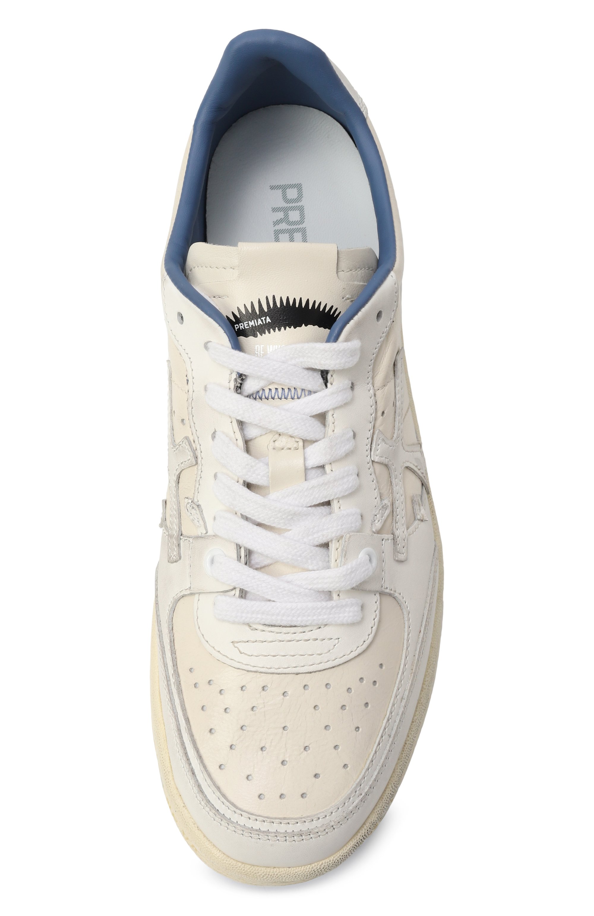 Кожаные кеды bskt clay-d PREMIATA, арт. BSKTCLAD/VAR 7315_BSKT CLAY-D/7515, фото 6