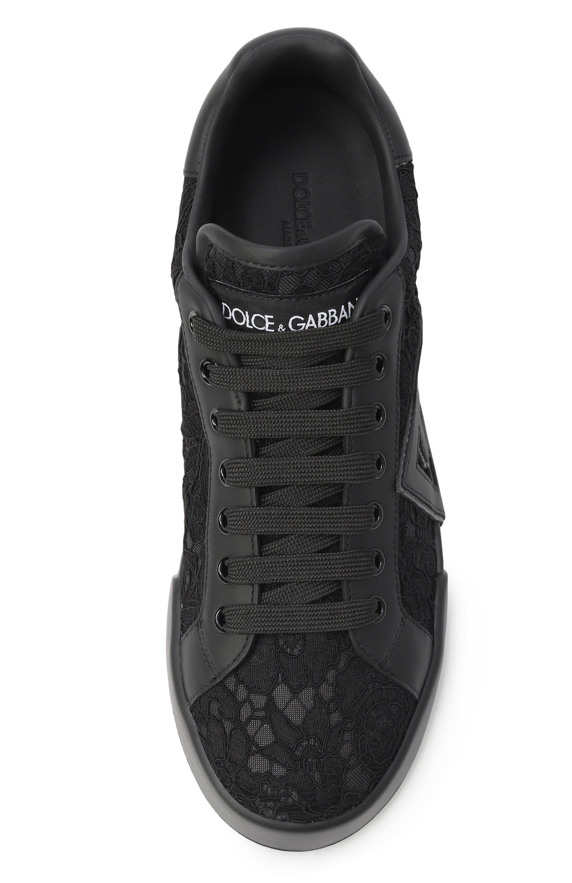 Комбинированные кеды portofino light strobel DOLCE & GABBANA, арт. CK2343/AI446, фото 6