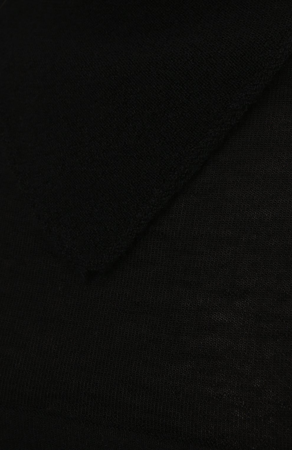Кашемировый пуловер RICK OWENS черного цвета по цене 44200 руб., арт. R002A7673/WS, фото 5 Кашемировый пуловер RICK OWENS, арт. R002A7673/WS, фото 5
