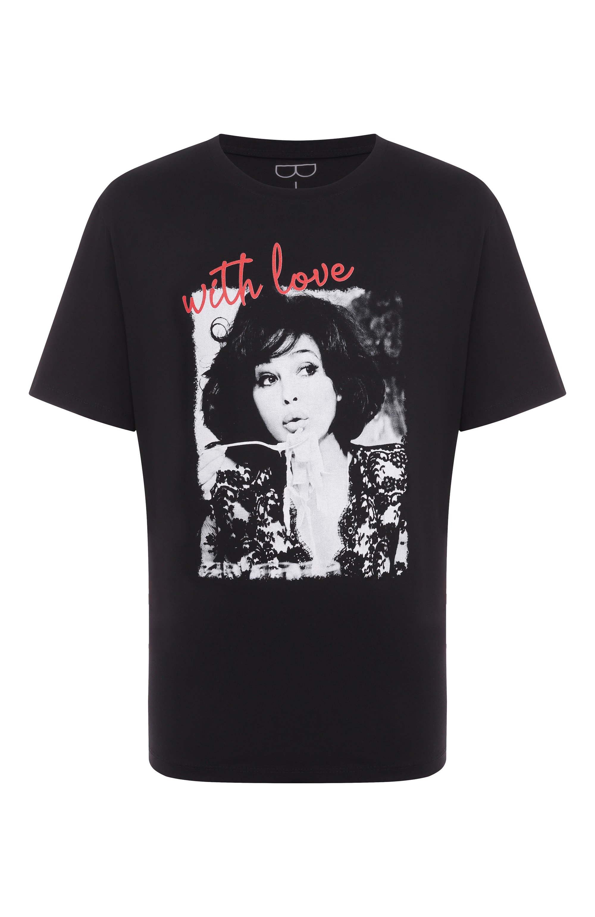 Хлопковая футболка BISIBIGLIO, арт. BELLUCCI WITH L0VE, фото 1