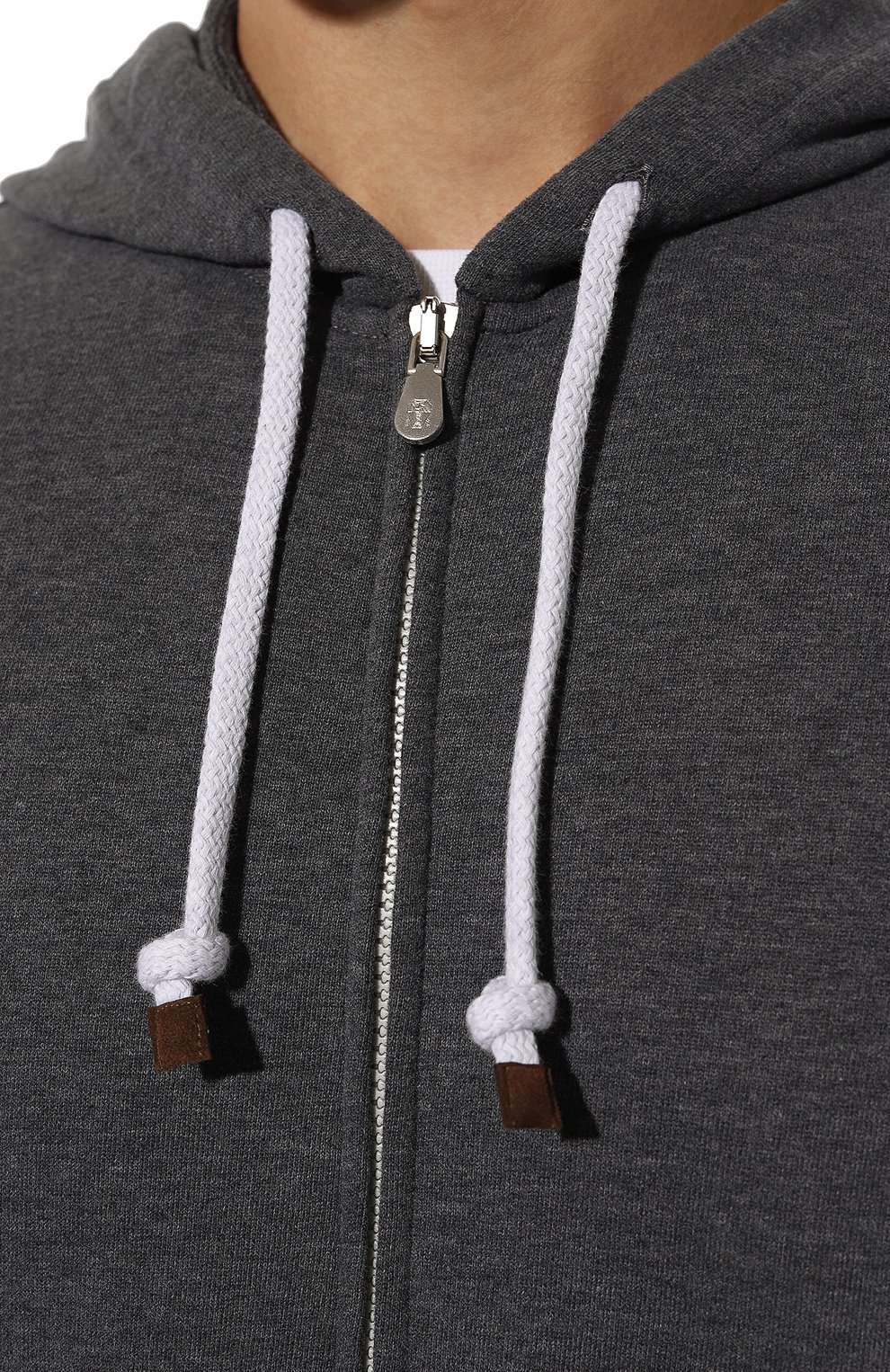 Хлопковая толстовка BRUNELLO CUCINELLI, арт. MTU14B2038, фото 5