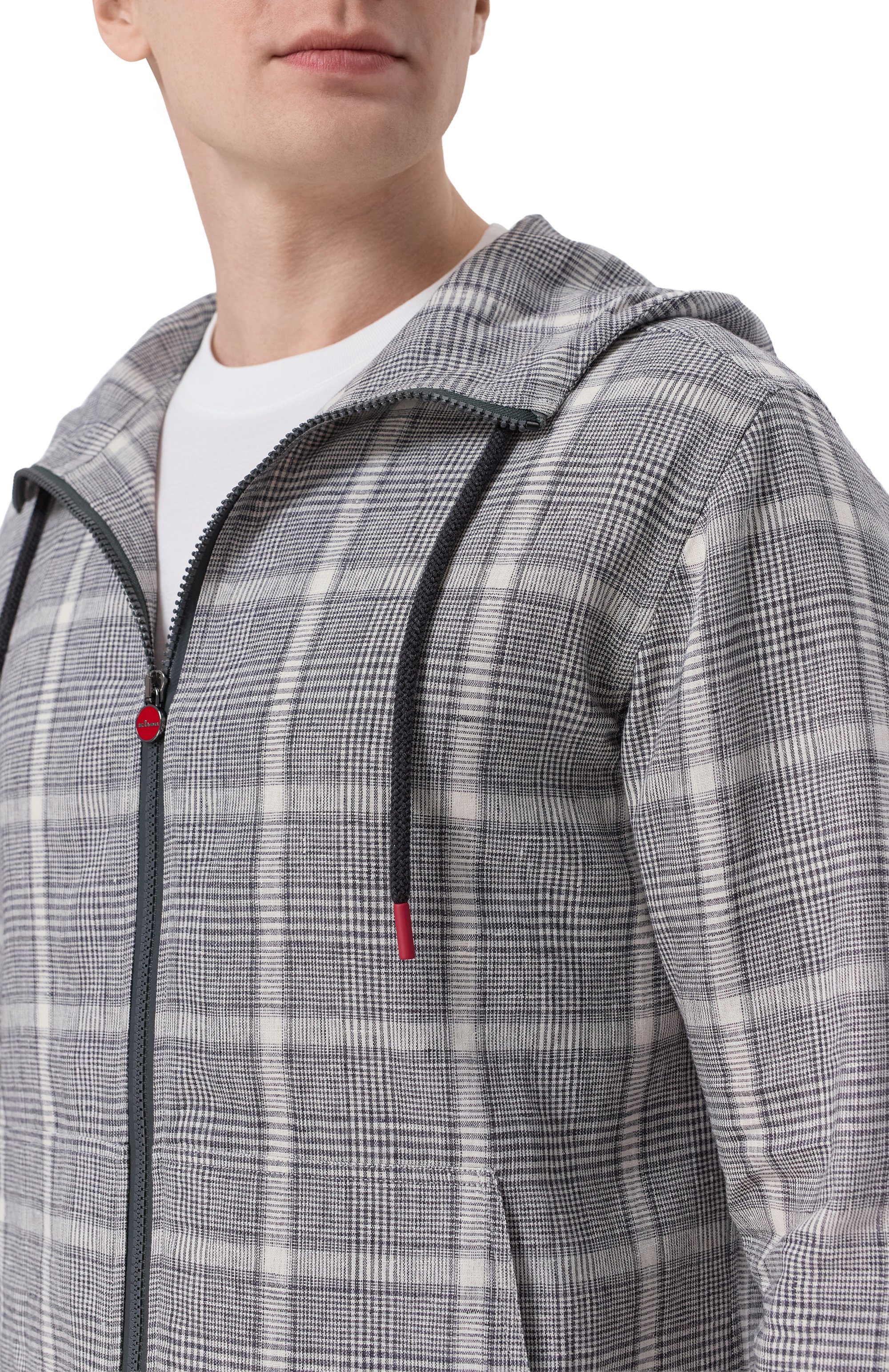 Льняная рубашка KITON, арт. UMC010H09638, фото 5