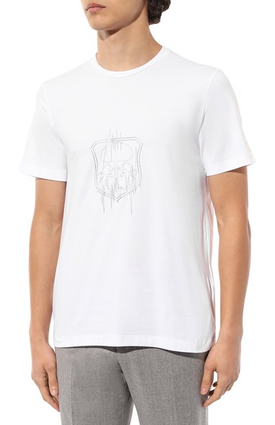 Хлопковая футболка CORNELIANI, арт. 92G577-3825007, фото 3