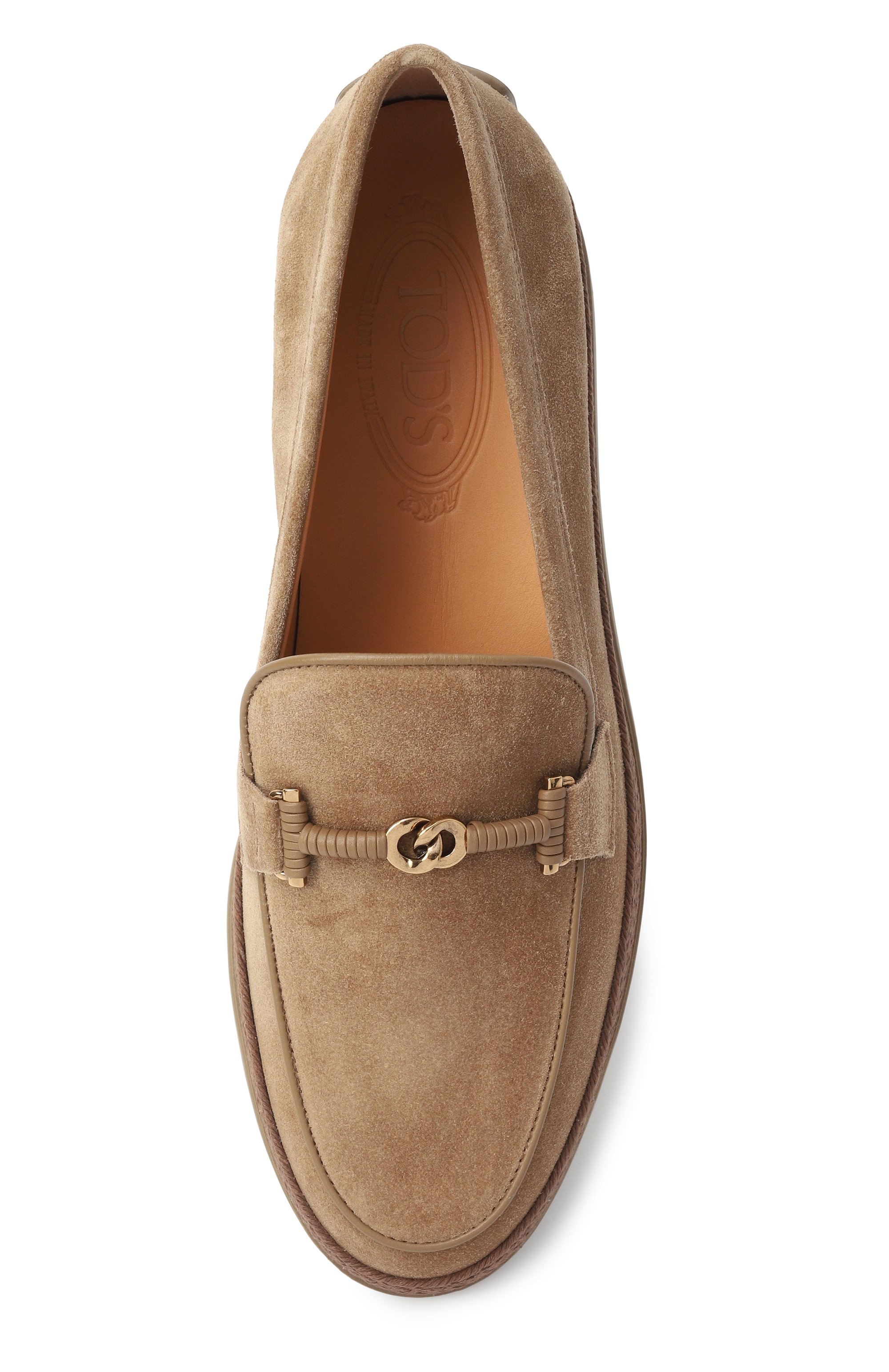 Замшевые лоферы TOD’S, арт. XXW92K0HZ00/QG5, фото 6