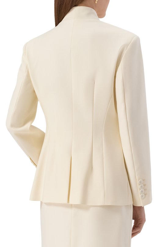 Шерстяной жакет Shervarli JA23-0003 Кремовый  JA23-0003 Фото 4