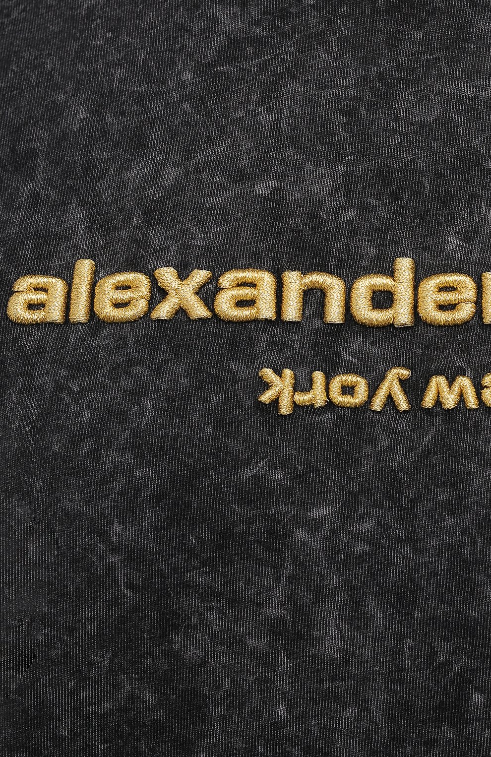 Хлопковая футболка ALEXANDER WANG, арт. UCC1211030, фото 5