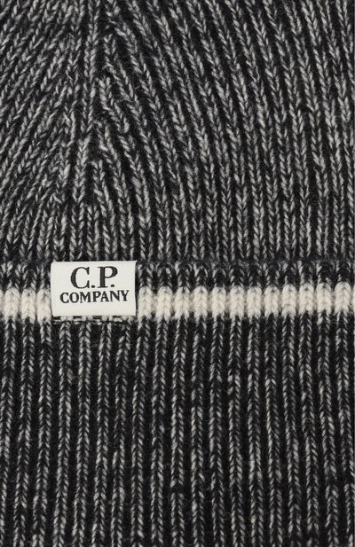 Шапка C.P. COMPANY серого цвета по цене 15450 руб., арт. 19CMAC301A006170A, фото 3 Шапка C.P. COMPANY, арт. 19CMAC301A006170A, фото 3