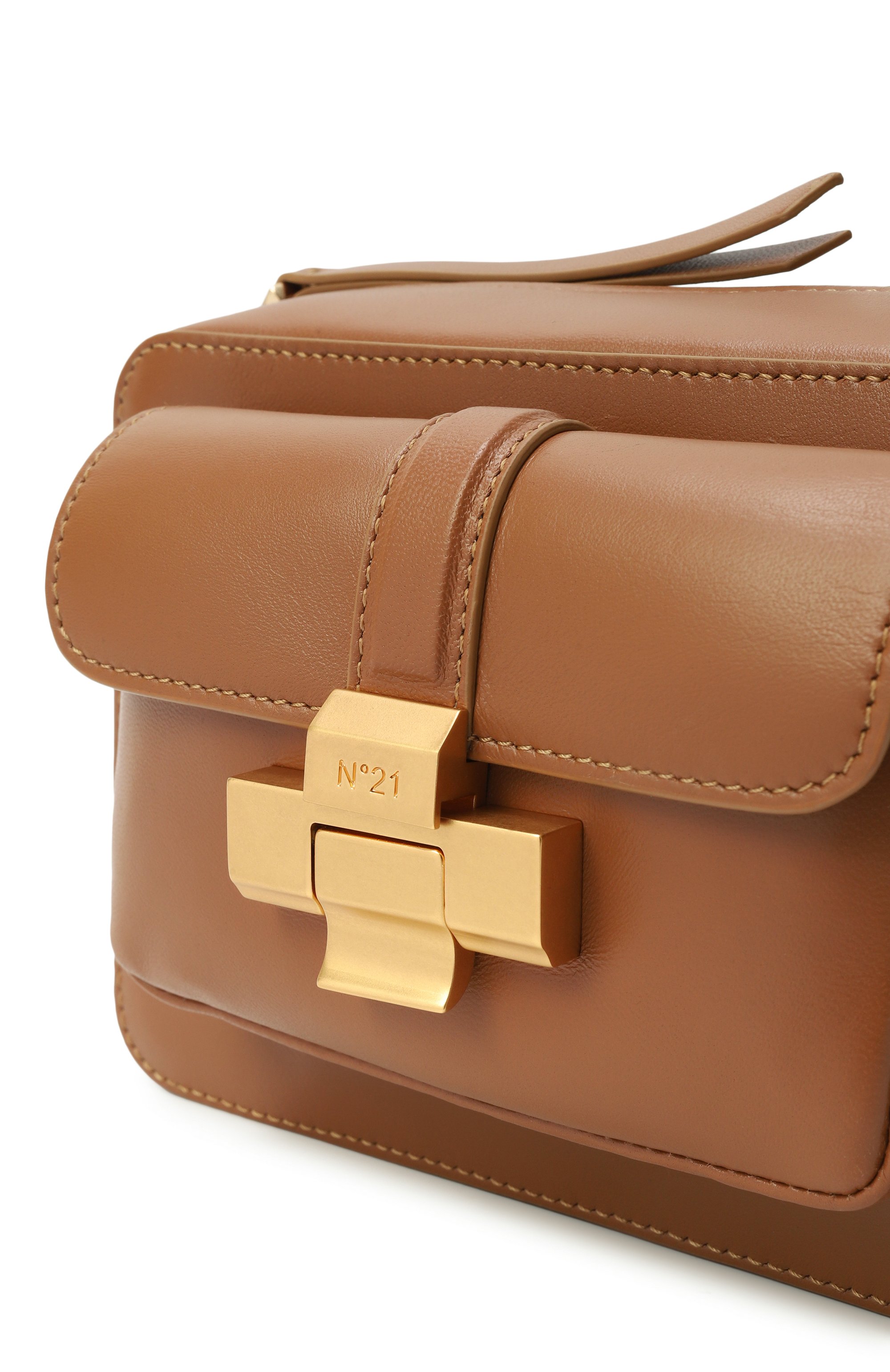 Сумка N21 коричневого цвета по цене 91950 руб., арт. 25EBP0980NP01, фото 3 Сумка N21, арт. 25EBP0980NP01, фото 3