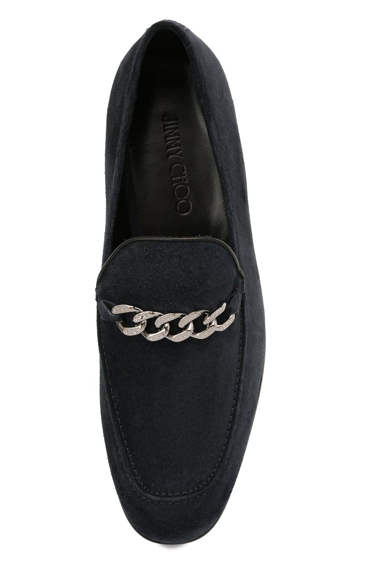 Замшевые лоферы marti JIMMY CHOO, арт. MARTI/ZAC, фото 5