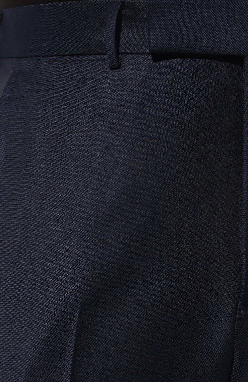 Шерстяные брюки ZEGNA темно-синего цвета по цене 96350 руб., арт. 726F10A7/75TB12, фото 5 Шерстяные брюки ZEGNA, арт. 726F10A7/75TB12, фото 5