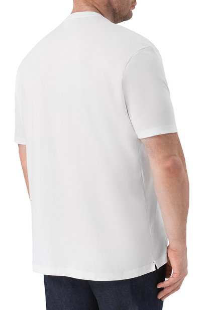 Хлопковая футболка PAUL&SHARK, арт. 26411043, фото 4