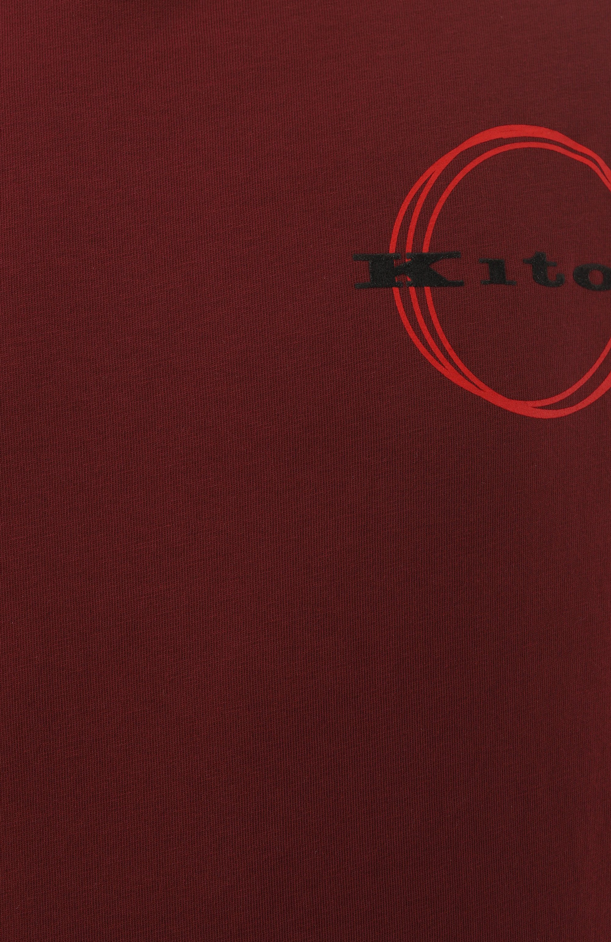 Хлопковая футболка KITON, арт. UMK042110, фото 5