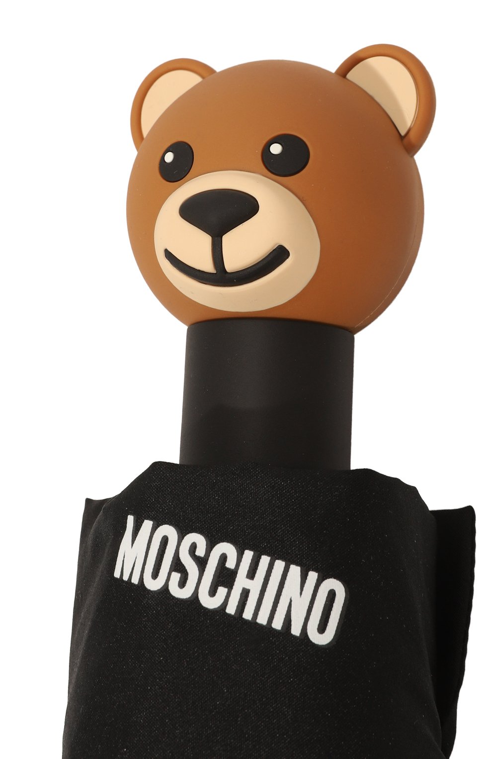 Складной зонт MOSCHINO черного цвета по цене 10800 руб., арт. 8340-0PENCL0SEA, фото 5 Складной зонт MOSCHINO, арт. 8340-0PENCL0SEA, фото 5