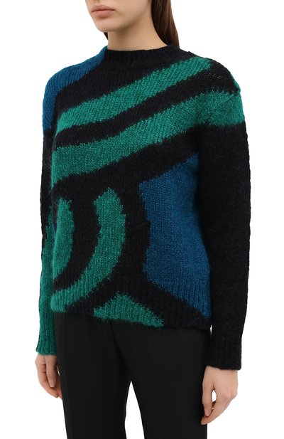 Свитер DRIES VAN NOTEN черного цвета по цене 57950 руб., арт. 202-11246-1720, фото 3 Свитер DRIES VAN NOTEN, арт. 202-11246-1720, фото 3