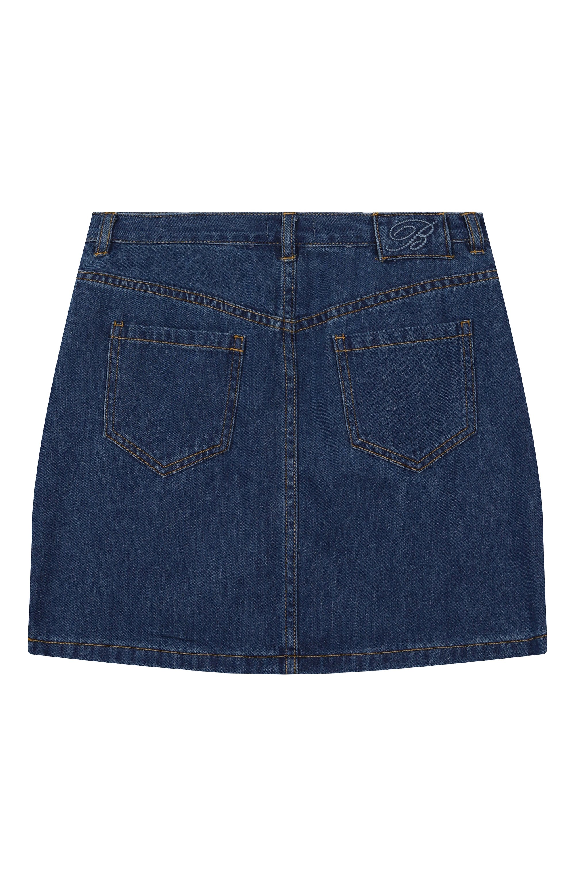 Джинсовая юбка BLUMARINE, арт. BFG0001.C.DF015/14A-16A, фото 2