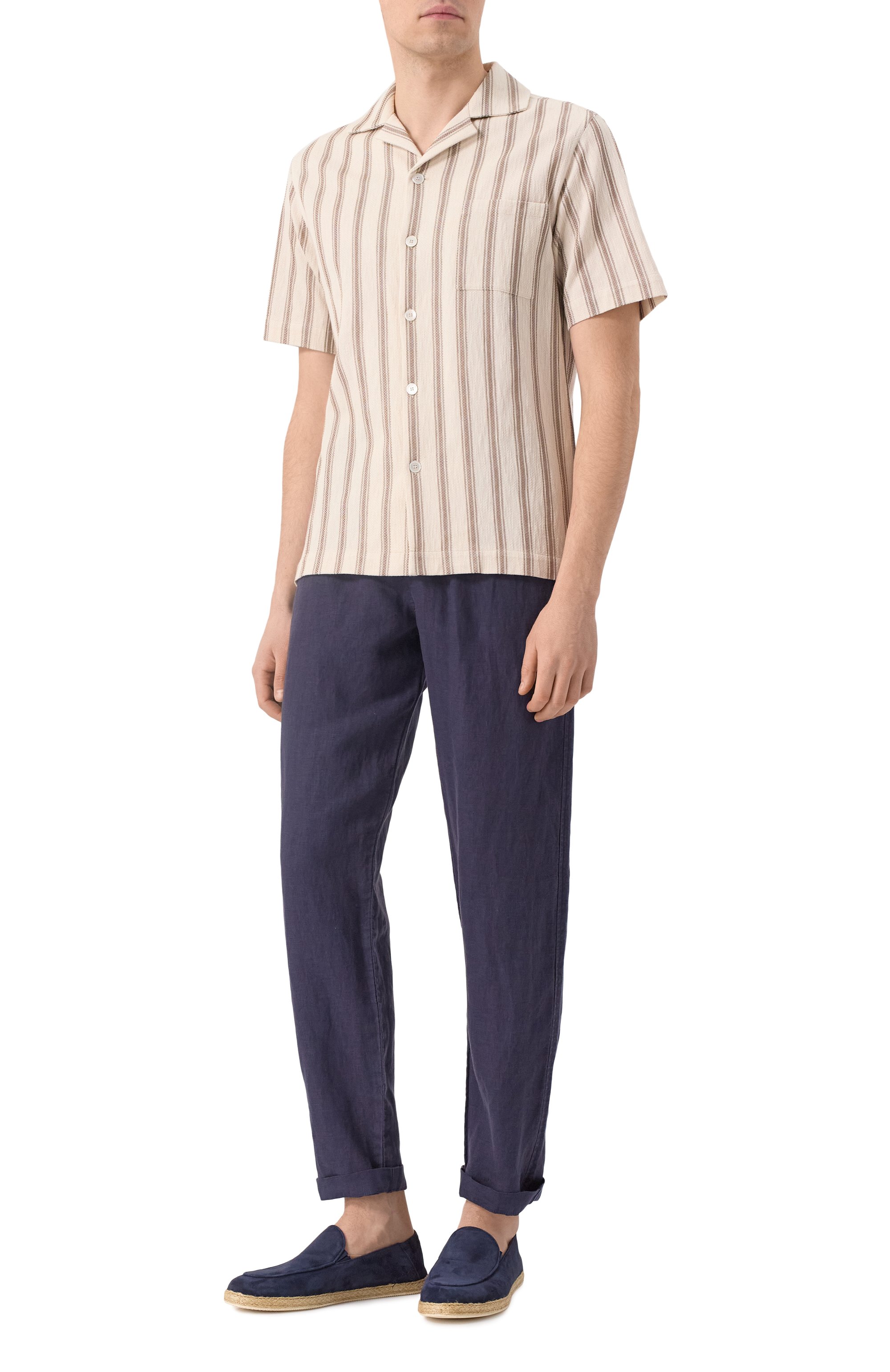 Хлопковая рубашка FEDELI, арт. 8UE00521, фото 2