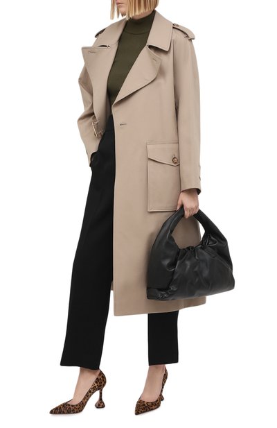 Кожаные туфли ami AMINA MUADDI, арт. AMIPUMPP0NY/P0NY LE0PARD/BLACK+BR0WN, фото 2