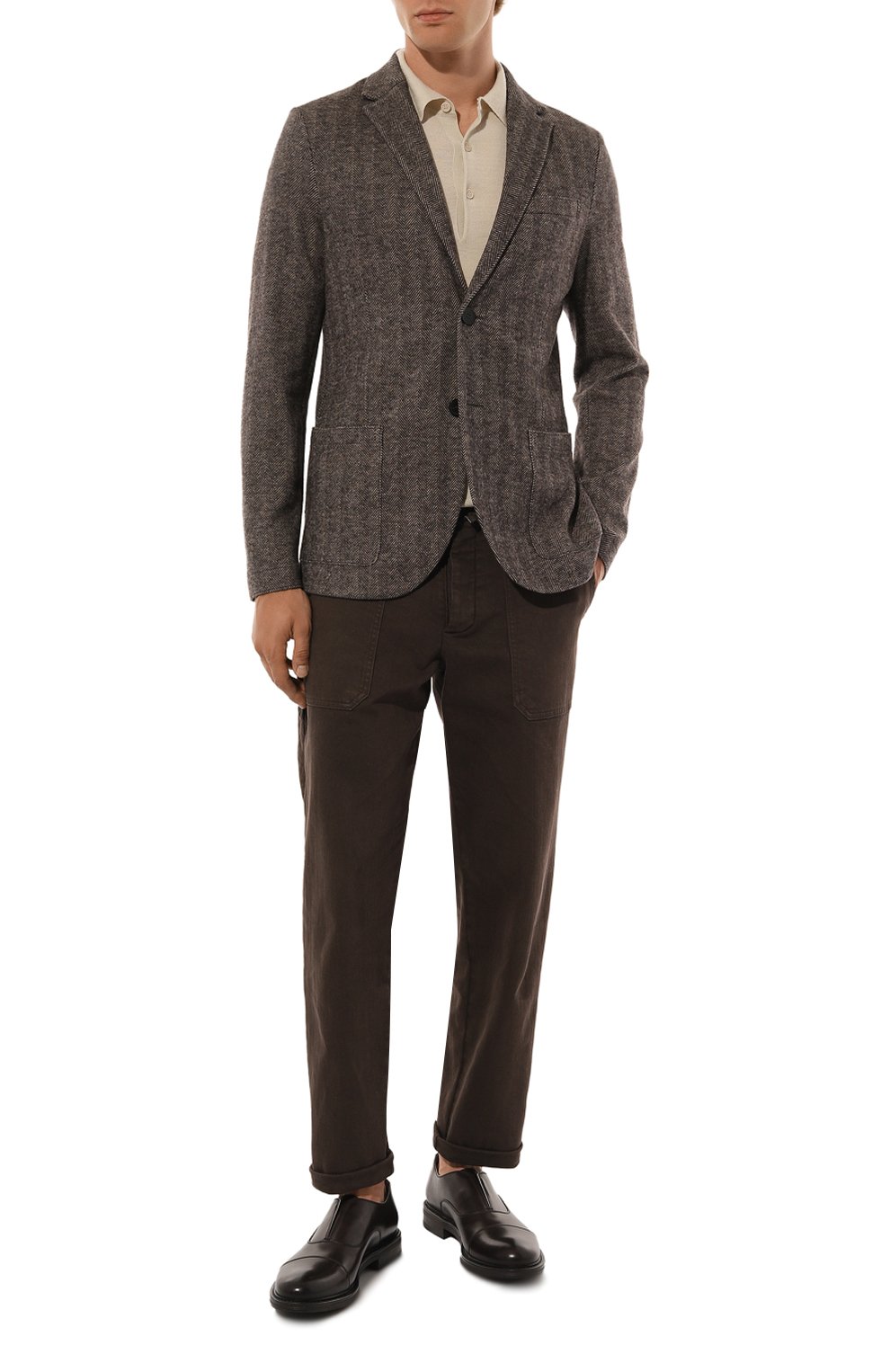 Кожаные оксфорды W.GIBBS, арт. 3169028/VIT.P0MBIER0, фото 2