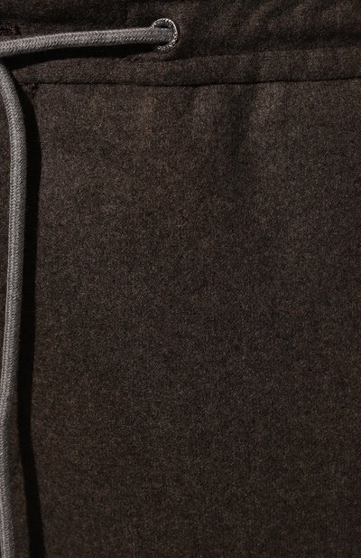 Шерстяные брюки-карго CORNELIANI коричневого цвета по цене 58400 руб., арт. 944L14-9418801, фото 5 Шерстяные брюки-карго CORNELIANI, арт. 944L14-9418801, фото 5