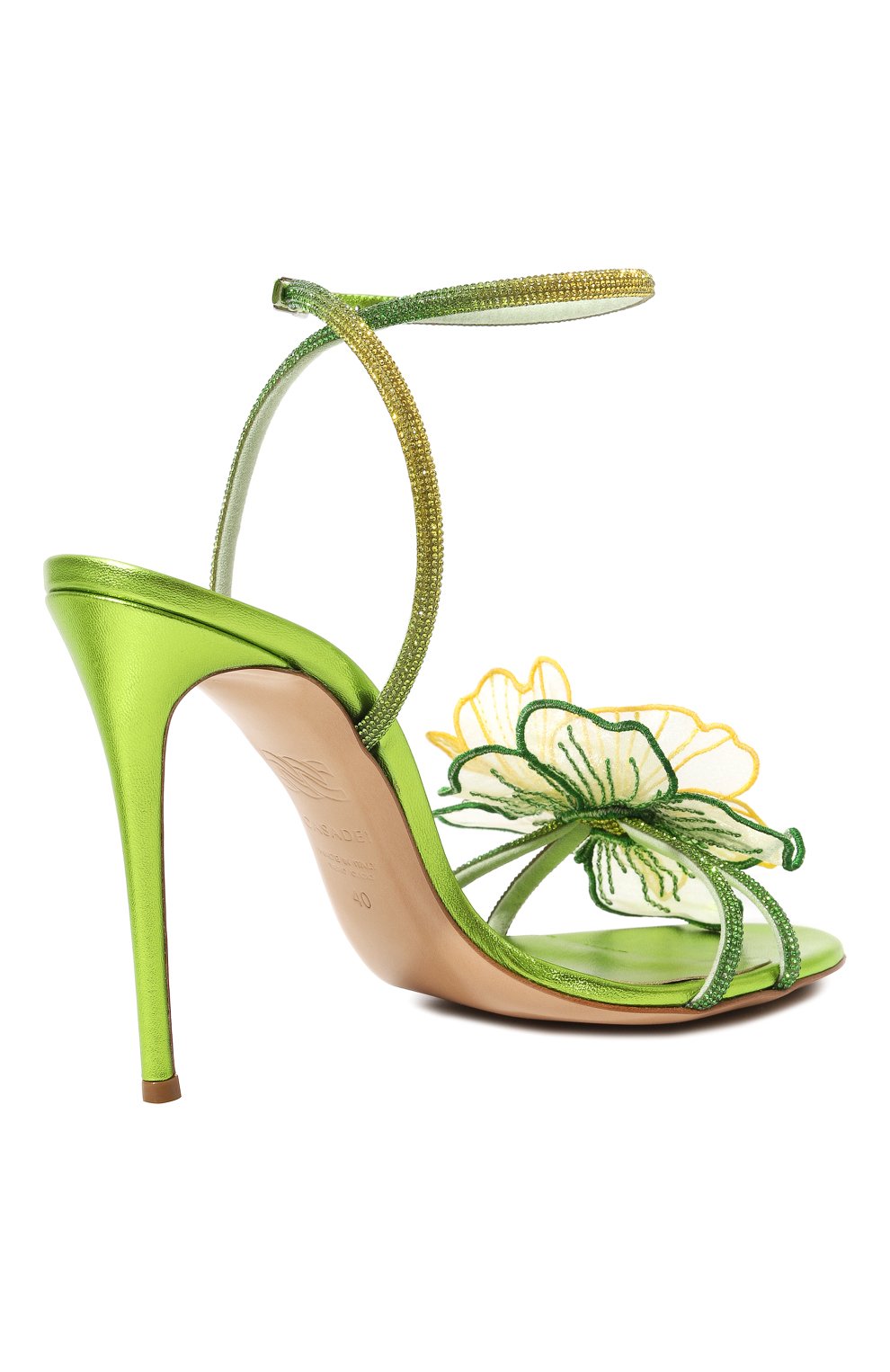 Текстильные босоножки CASADEI, арт. 1L021Z1001C2097, фото 5