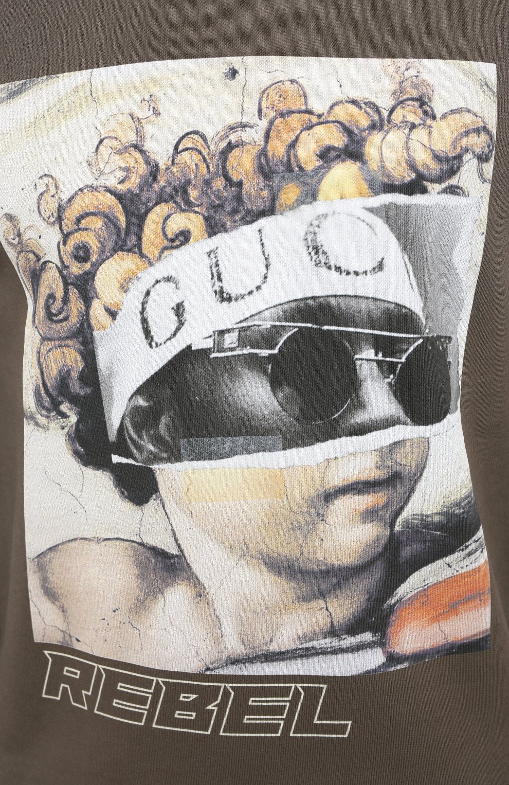 Хлопковый свитшот DIEGO VENTURINO, арт. FW20-DV FLG IRP, фото 5