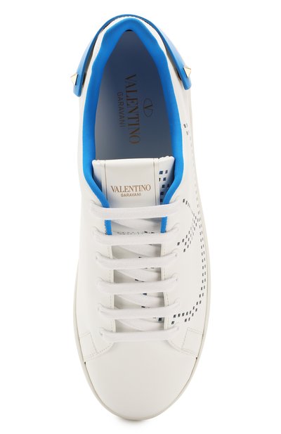 Кожаные кеды backnet VALENTINO, арт. TW0S0M20/MSS, фото 5