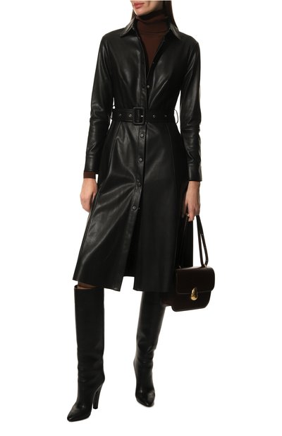 Платье из экокожи LIU JO, арт. CF2025 E0791, фото 2