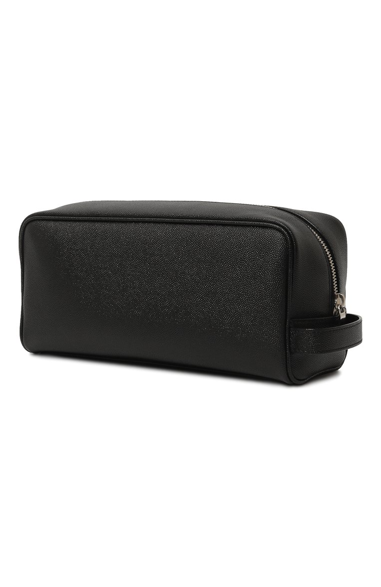 Мужской кожаный несессер SAINT LAURENT черного цвета, арт. 609347/1GF0N | Фот�о 2 (Материал: Натуральная кожа; Размер: medium; Региональные ограничения белый список (Axapta Mercury): Не проставлено; Автоматизация состава: Проставлено; Автоматизация ТО: Проставлено)