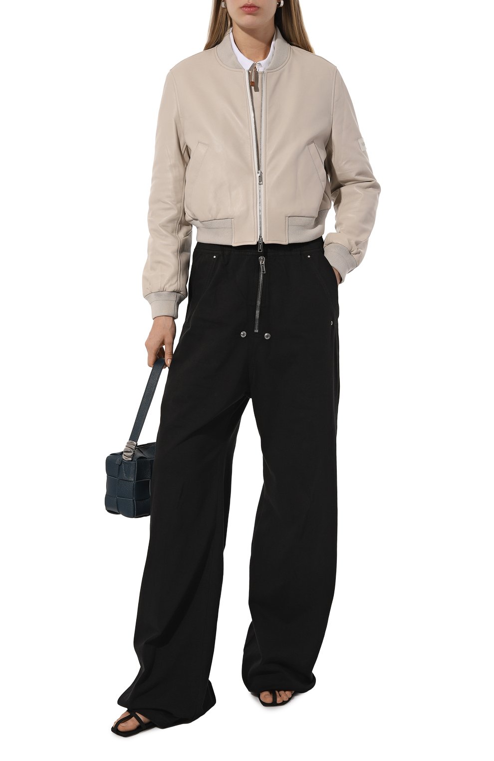 Кожаный бомбер YS ARMY PARIS, арт. 24EFV20047B23W, фото 2