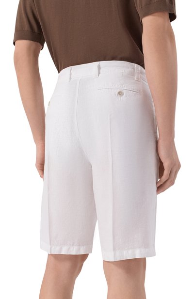 Льняные шорты 120% LINO, арт. 33ALIM2137/0253/000, фото 4