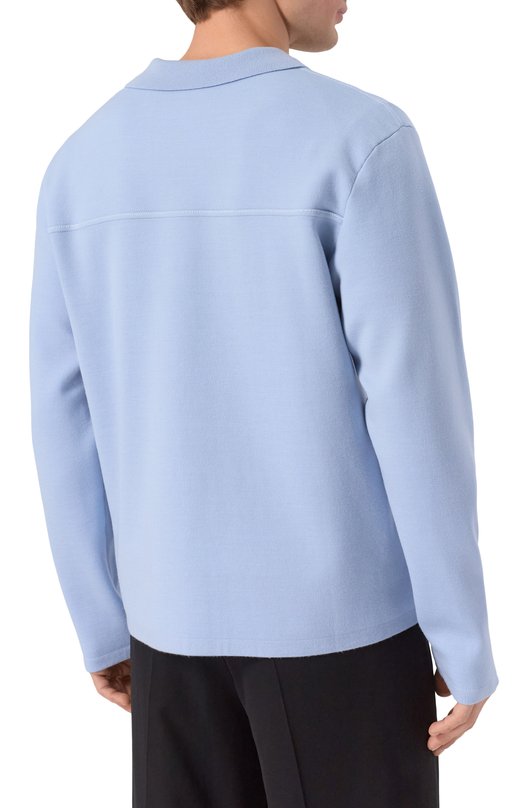 Шерстяная куртка-рубашка Bogner 88311222 Голубой  88311222 Фото 4