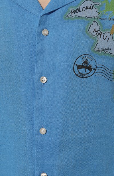 Льняная рубашка LA MARTINA, арт. VMC309/TL319, фото 5